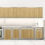 หน้าบานตู้ลิ้นชัก 2 ชั้น เมลามีน - Image 6