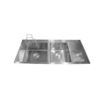 2 Panels Kitchen Cabinet with Modern Bowl Sink - Image 5