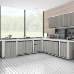 หน้าบานตู้ลิ้นชัก 2 ชั้น เมลามีน - Image 5