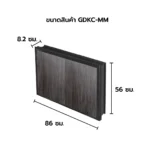 หน้าบานซิงค์ใต้เตา เมลามีน - Image 2