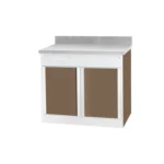 Flat Topper 2 Panels Kitchen Cabinet - Image 2