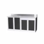 4 Panels Kitchen Cabinet with Single Bowl Sink