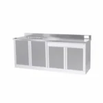 4 Panels Kitchen Cabinet with Single Bowl Sink - Image 2