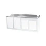 4 Panels Kitchen Cabinet with Modern Bowl Sink - Image 3