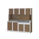 Hanging Cabinet and Double Sinks Kitchen Cabinet - Image 3