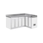 ตู้ครัวเข้ามุม อ่างซิงค์หลุมเดียว - Image 3