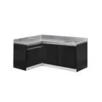 ตู้ครัวไฮกลอส เข้ามุม อ่างซิงค์เดี่ยว