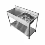 Standing Single Bowl Sink with Flat