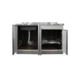 4 Panels Kitchen Cabinet with Single Bowl Sink - Image 3
