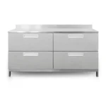 ตู้ครัวท็อปเรียบแบบมีลิ้นชัก